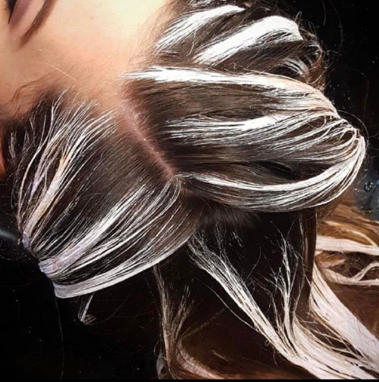 Freehand balayage
